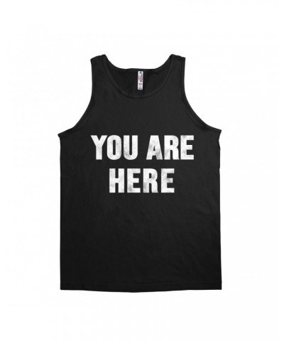 John Lennon Unisex Tank Top | You Are Here Distressed Design Worn By Shirt $10.91 Shirts