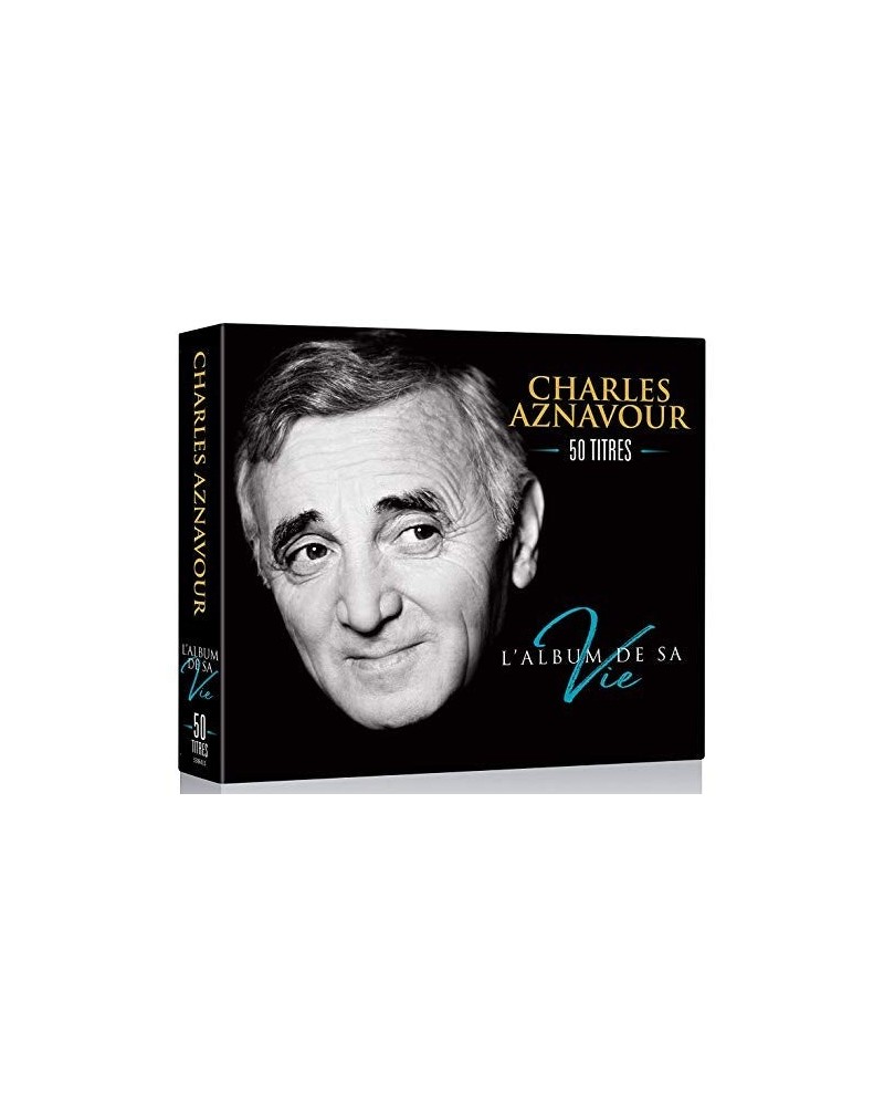 Charles Aznavour L'ALBUM DE SA VIE: 50 TITLES CD $5.60 CD