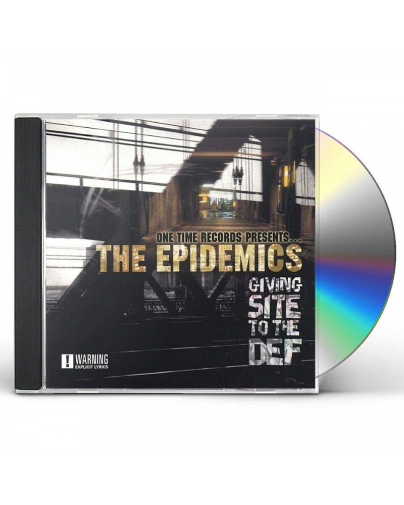 Epidemics GIVING SITE TO THE DEF CD $16.65 CD