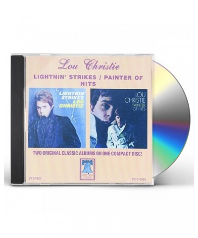 Lou Christie LIGHTNIN STRIKE / PAINTER OF HITS (28 CUTS) CD $21.91 CD