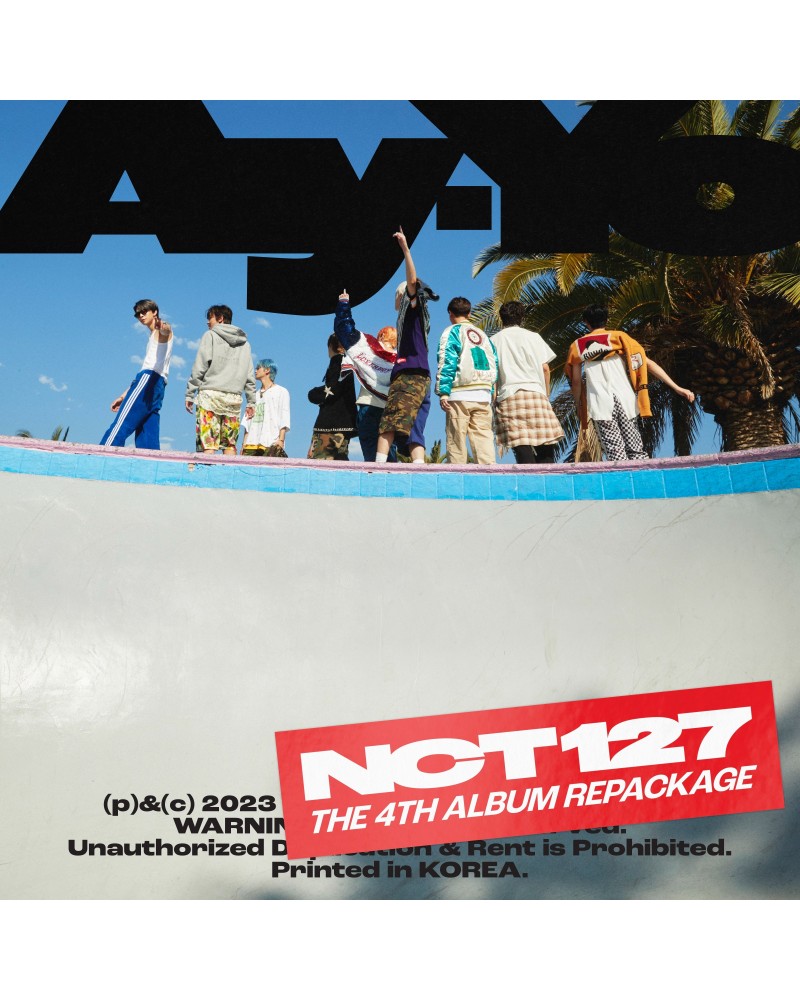 NCT 127 The 4th Album Repackage 'Ay-Yo' (B Ver.) CD $12.06 CD