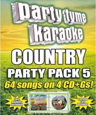 Party Tyme Karaoke Country Party Pack 5 (4 CD)(64-Song Party Pack) CD $11.22 CD