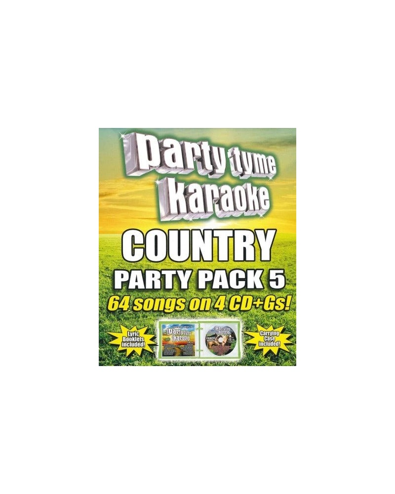 Party Tyme Karaoke Country Party Pack 5 (4 CD)(64-Song Party Pack) CD $11.22 CD