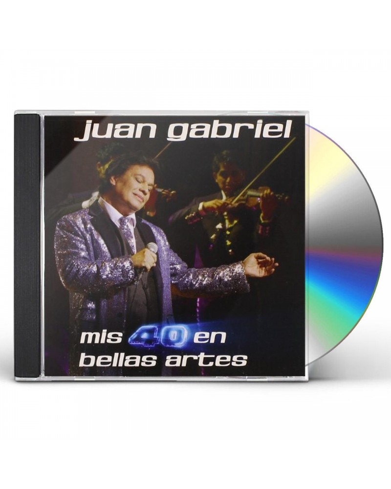 Juan Gabriel MIS 40 EN BELLAS ARTES CD $11.89 CD