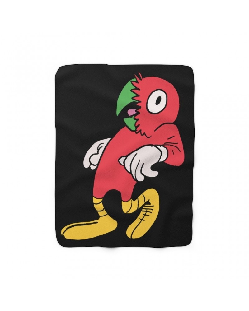 Eddie Island Blanket - Red Bird Black $11.46 Blankets