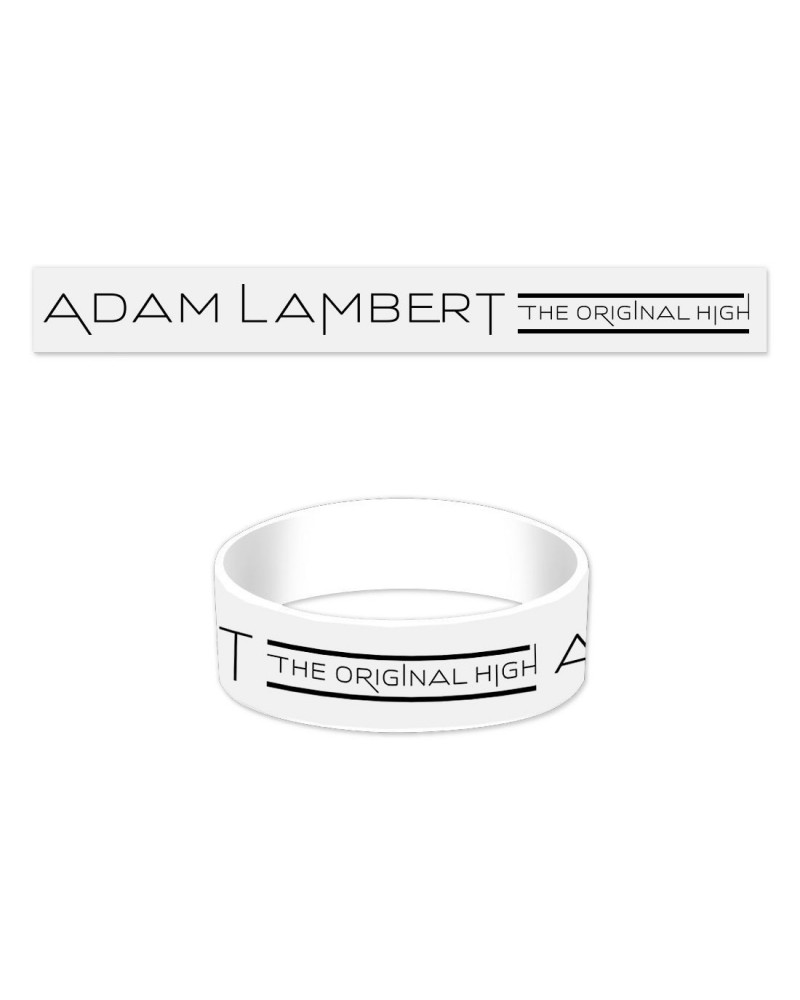 Adam Lambert ORIGINAL HIGH RUBBER BRACELET $14.74 Accessories