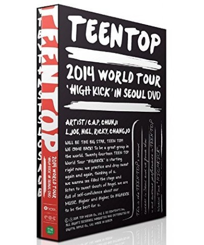 TEEN TOP 2014 WORLD TOUR IN SEOUL DVD $11.95 Videos