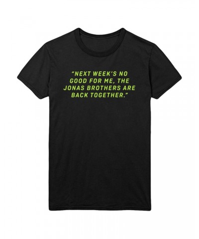 Jonas Brothers NEXT WEEK TEE $6.82 Shirts