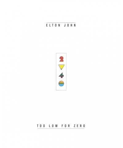 Elton John Too Low For Zero Vinyl Record $16.68 Vinyl