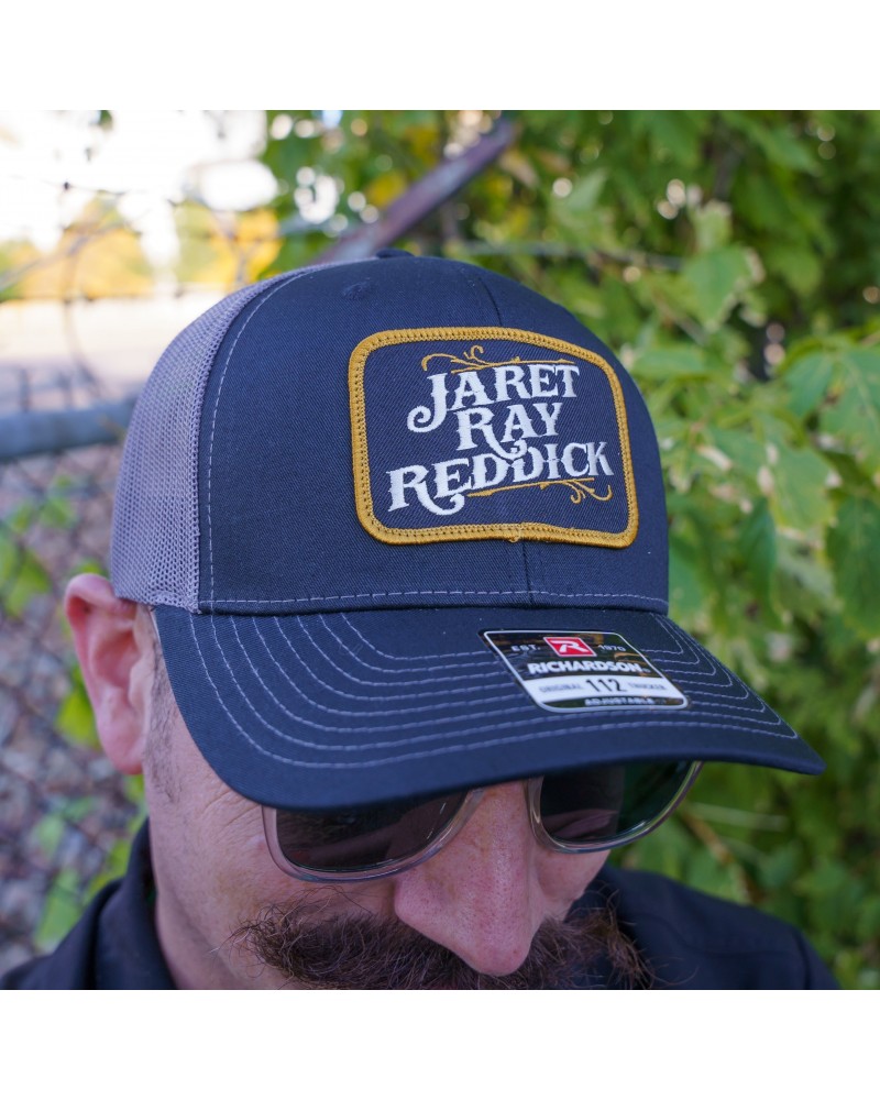 Jaret Reddick Jaret Ray Reddick - Charcoal Logo Hat $9.55 Hats