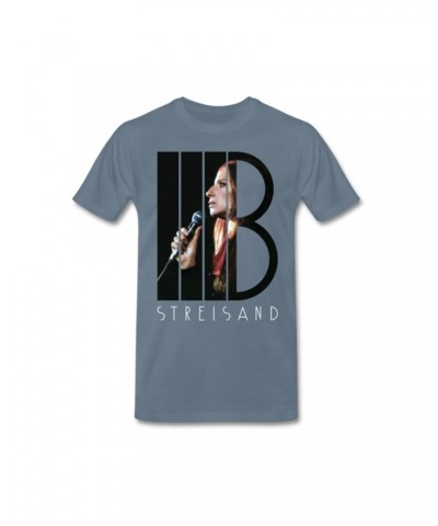 Barbra Streisand B Blue T-Shirt $8.16 Shirts