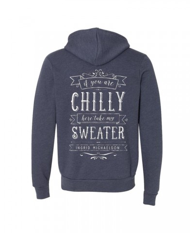 Ingrid Michaelson Chilly Zip Hoodie $18.20 Sweatshirts