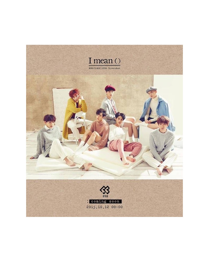 BTOB 7TH MINI ALBUM: I MEAN CD $33.57 CD