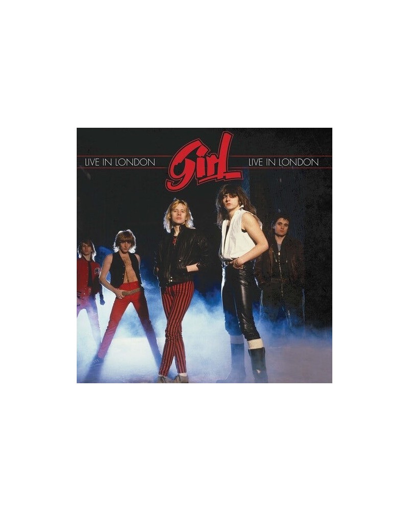 Girl LIVE IN LONDON - RED SPLATTER Vinyl Record $8.40 Vinyl