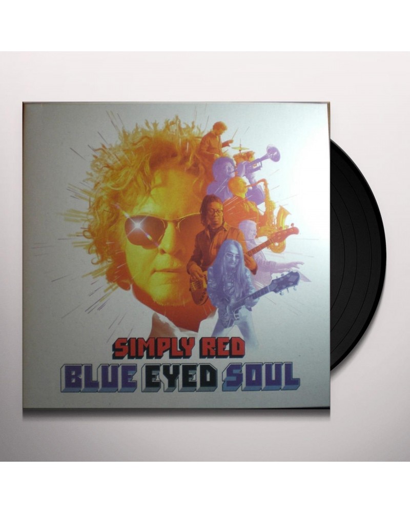 Simply Red Blue Eyed Soul Vinyl Record $4.05 Vinyl