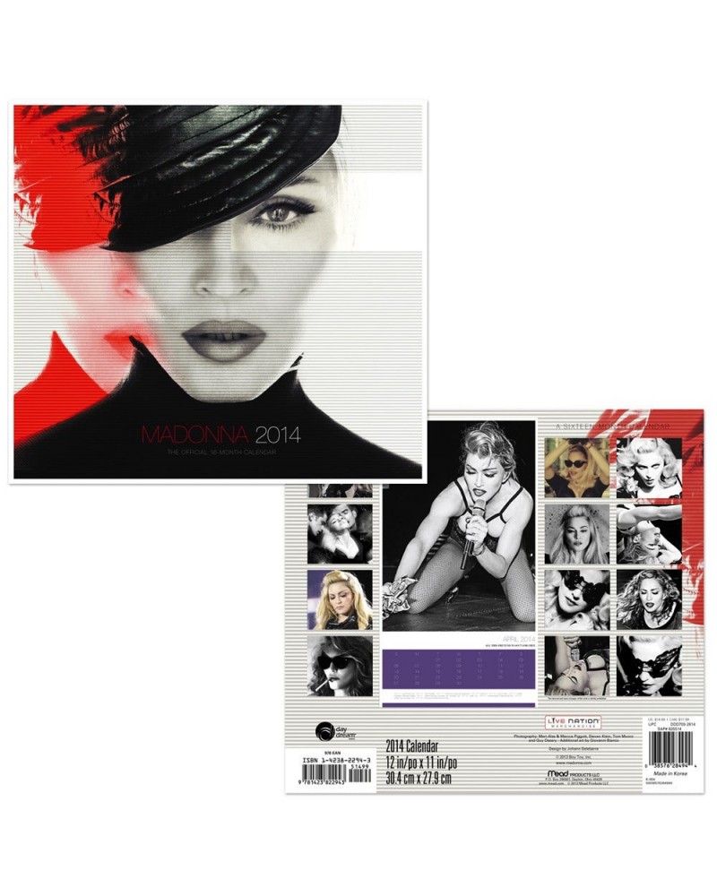 Madonna 2014 Madonna Calendar $12.23 Calendars