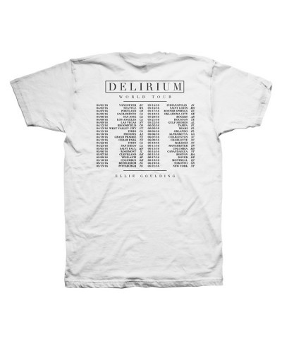 Ellie Goulding Delirium N.A. Tour Tee $6.65 Shirts