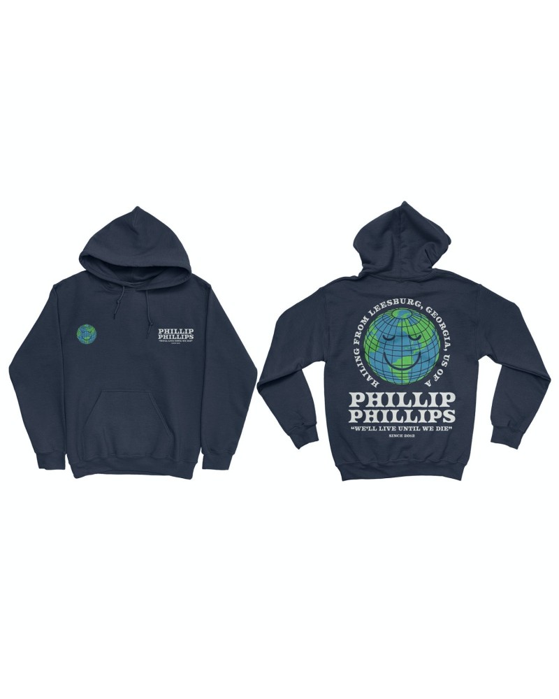 Phillip Phillips Globe Hoodie $14.39 Sweatshirts