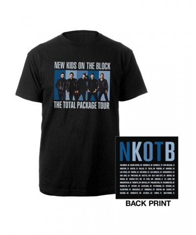 New Kids On The Block The Total Package Tour Tee $9.65 Shirts