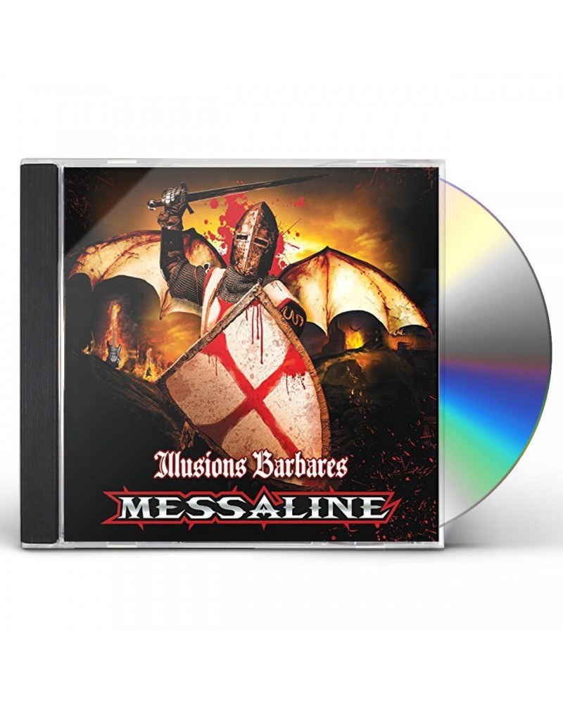 Messaline ILLUSIONS BARBARES CD $8.00 CD