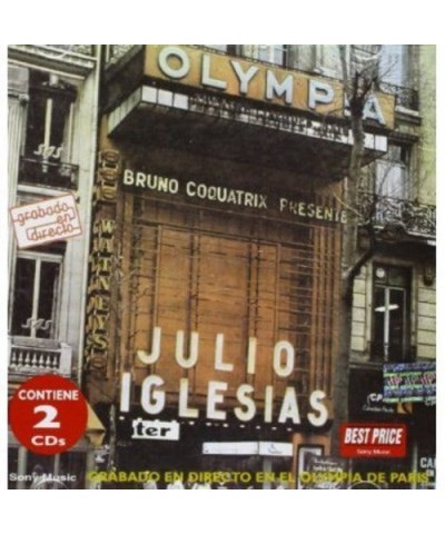 Julio Iglesias EN EL OLYMPIA CD $9.45 CD