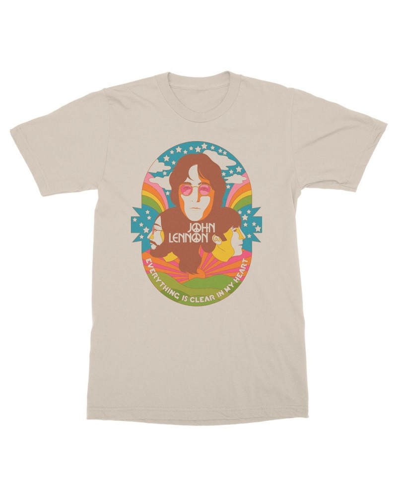 John Lennon Everything Is Clear T-Shirt $11.17 Shirts