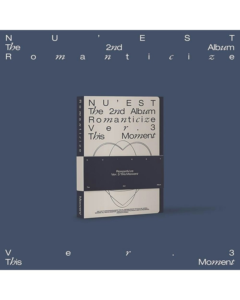 NU'EST (뉴이스트) The 2nd Album 'Romanticize' (THIS MOMENT Version) CD $12.59 CD
