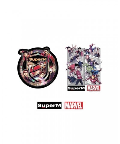 SuperM X MARVEL Luggage Sticker Set $21.11 Accessories
