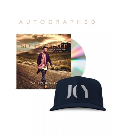 VaShawn Mitchell Autographed Deluxe CD + Joy Snapback $19.00 CD