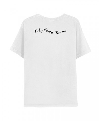 Delta Goodrem Only Santa Knows Tee - White $8.22 Shirts