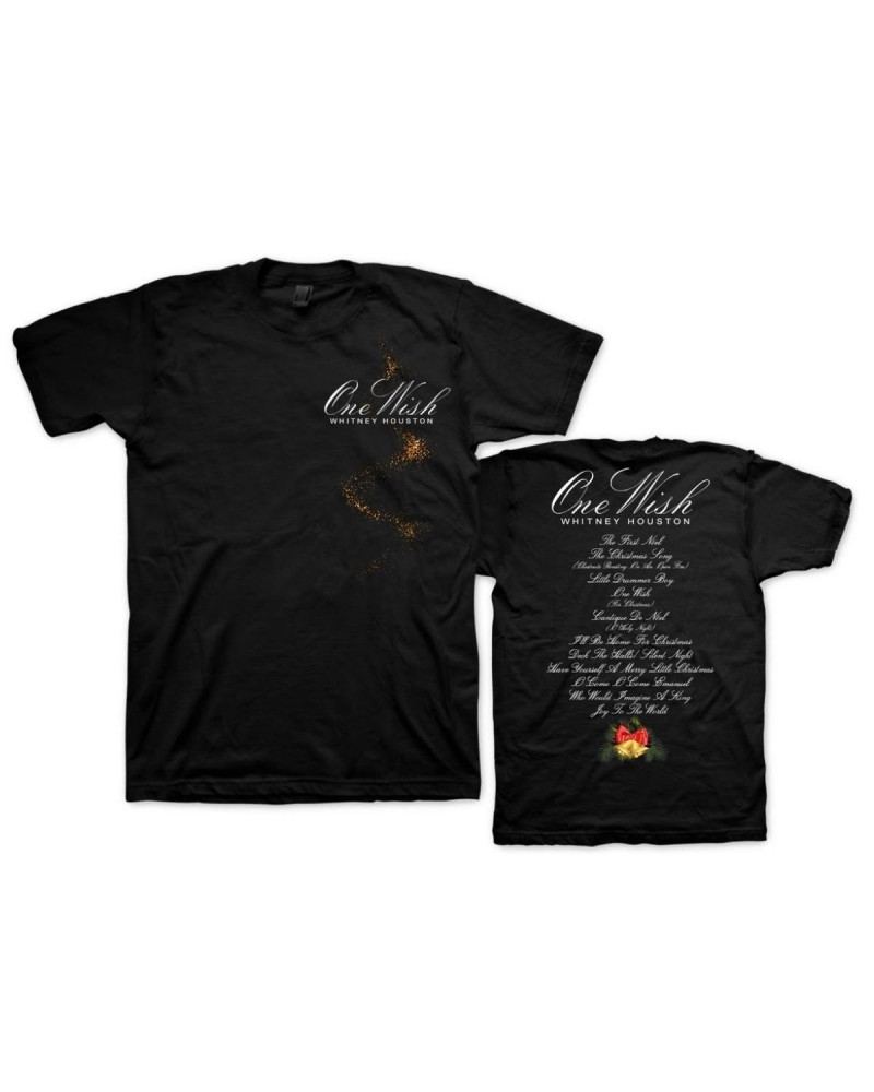Whitney Houston One Wish Black T-Shirt $6.00 Shirts