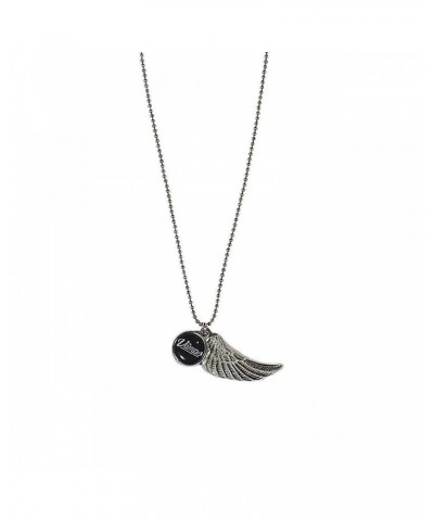 The Vamps Pewter Wing & Logo Necklace $20.00 Accessories