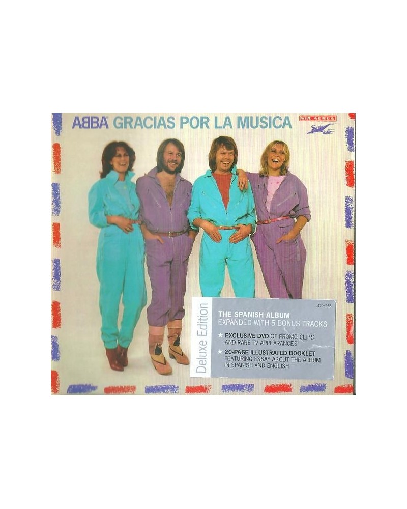 ABBA GRACIAS POR LA MUSICA (SPANISH DLX VERSION) (CD/DVD) CD $8.96 CD